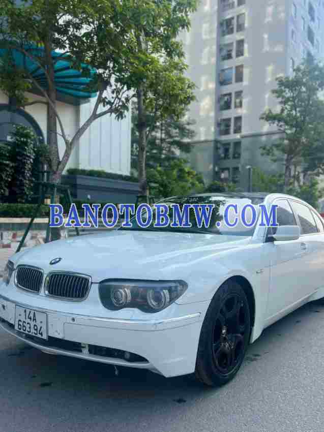 Bán BMW 7 Series 745i, màu Trắng, Máy xăng, 2004