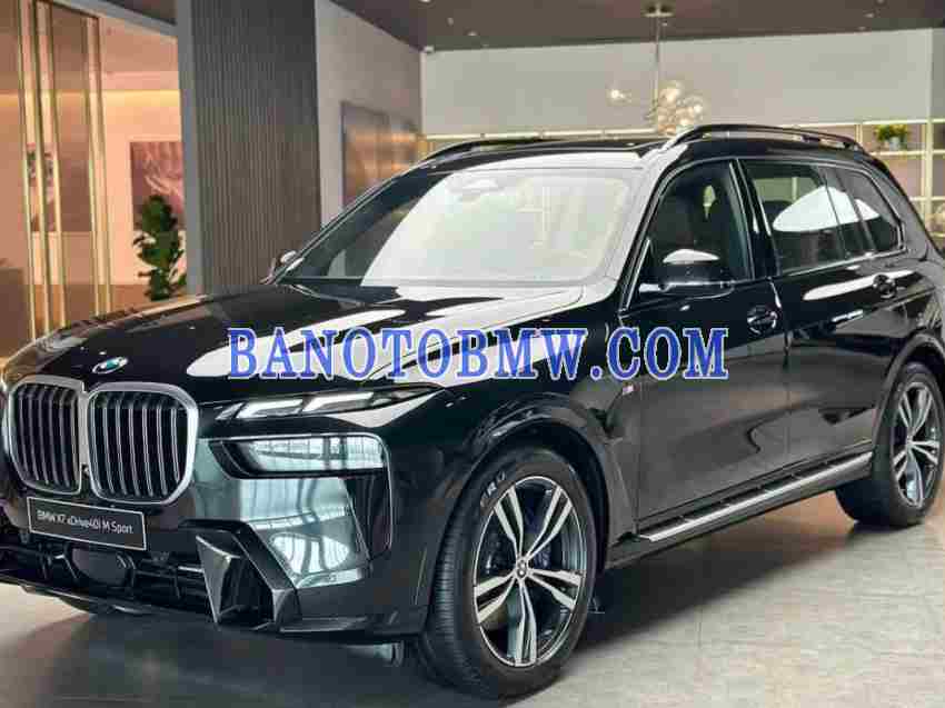 Bán BMW X7 xDrive40i M Sport 2025 - màu Đen - xe Nhập khẩu - giá tốt